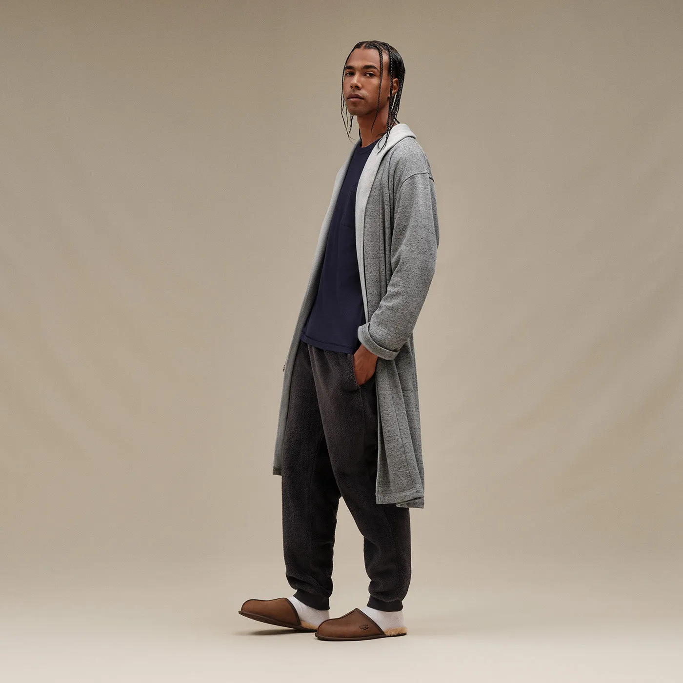 UGG Men Scuff Leather