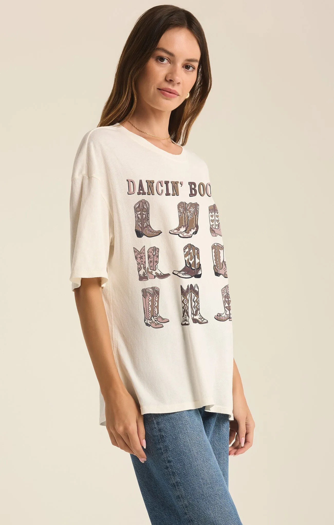 Z SUPPLY - DANCIN BOOTS SO CAL TEE